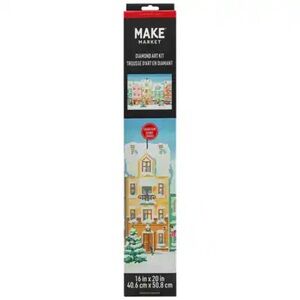 ISO Make Market Colorful Village Diamond Art Kit